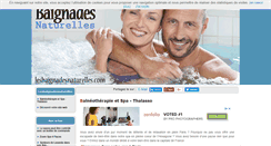 Desktop Screenshot of lesbaignadesnaturelles.com