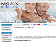 Tablet Screenshot of lesbaignadesnaturelles.com
